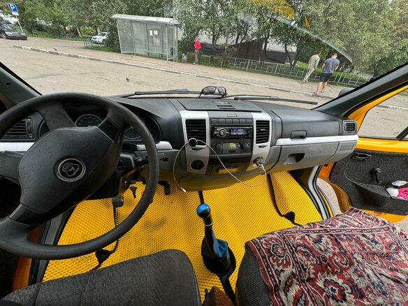 2005 ГАЗ ГАЗель (3302), жёлтый, 950000 рублей - вид 6