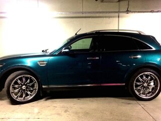 2006 Infiniti FX35 I (S50) Рестайлинг, зелёный, 1150000 рублей, вид 4