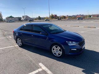 2020 Skoda Rapid II, синий, 1790000 рублей, вид 2
