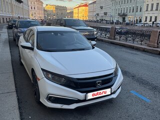 2019 Honda Civic X, белый, 1750000 рублей, вид 5