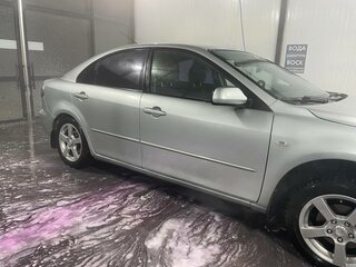 2006 Mazda 6 I (GG) Рестайлинг, серебристый, 500000 рублей, вид 3