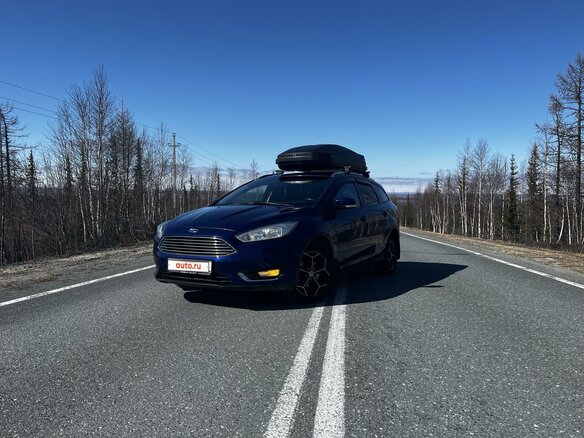 2018 Ford Focus III Рестайлинг, синий, 1250000 рублей - вид 1
