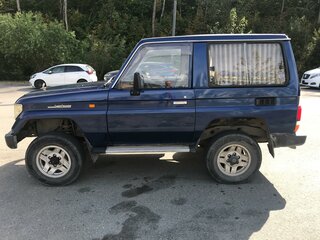 1992 Toyota Land Cruiser 70 Series, синий, 1400000 рублей, вид 3
