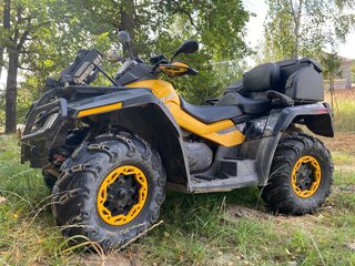 2012 BRP Can-Am Outlander MAX 650, жёлтый, 850000 рублей, вид 2