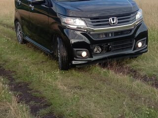 2014 Honda N-WGN I, чёрный, 850000 рублей, вид 1