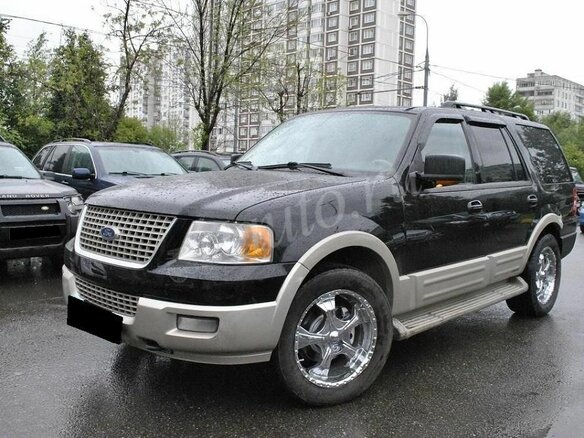 2006 Ford Expedition II, чёрный