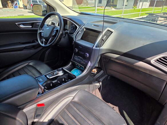 2020 Ford Edge II Рестайлинг, синий, 1700000 рублей - вид 10