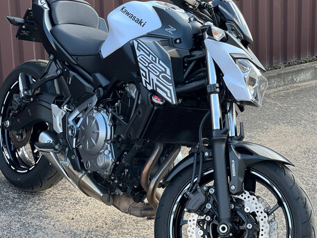 2019 Kawasaki Z 650, белый, 683339 рублей, вид 1