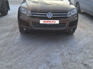 2011 Volkswagen Touareg II, коричневый, 1849999 рублей, вид 2