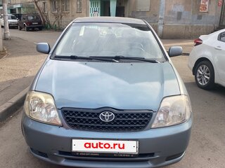 2002 Toyota Corolla IX (E120, E130), синий, 480000 рублей, вид 1