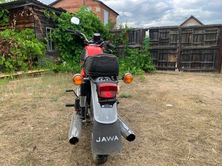 1982 Jawa 350/634, красный, 74000 рублей, вид 3