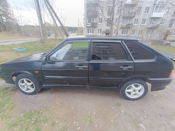 2007 Lada (ВАЗ) 2114, чёрный, 169999 рублей - вид 3