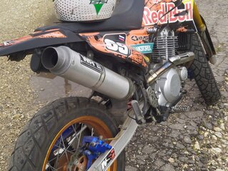 2014 Baltmotors Dakar 250 Motard, жёлтый, 160000 рублей, вид 3