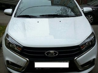 2018 Lada (ВАЗ) Vesta SW I, белый, 950000 рублей, вид 2