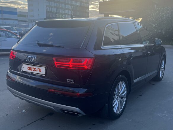 2016 Audi Q7 II (4M), чёрный, 3400000 рублей - вид 3