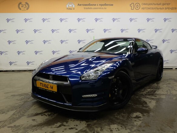 2012 Nissan GT-R I Рестайлинг 1, синий