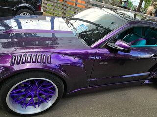 2006 Ford Mustang V, синий, 8500000 рублей, вид 3