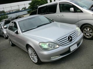 2002 Mercedes-Benz S-Класс 350 IV (W220) Рестайлинг, серебристый, 950000 рублей, вид 1