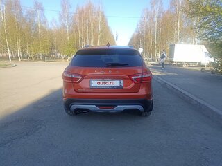 2017 Lada (ВАЗ) Vesta SW Cross I, оранжевый, 1100000 рублей, вид 1