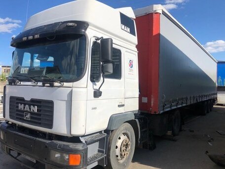 2002 MAN 14, белый, 600000 рублей, вид 3