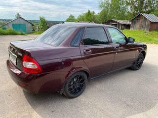 2012 Lada (ВАЗ) Priora I, пурпурный, 360000 рублей, вид 2
