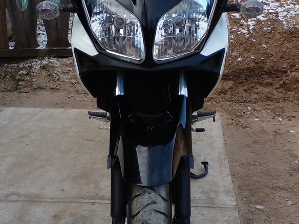 2010 Suzuki V-Strom DL 650, белый, 580000 рублей - вид 7