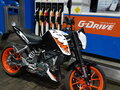 2017 KTM 200 Duke, белый