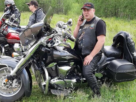 2008 Suzuki Intruder C1800R (VLR 1800), чёрный, 1200000 рублей, вид 3