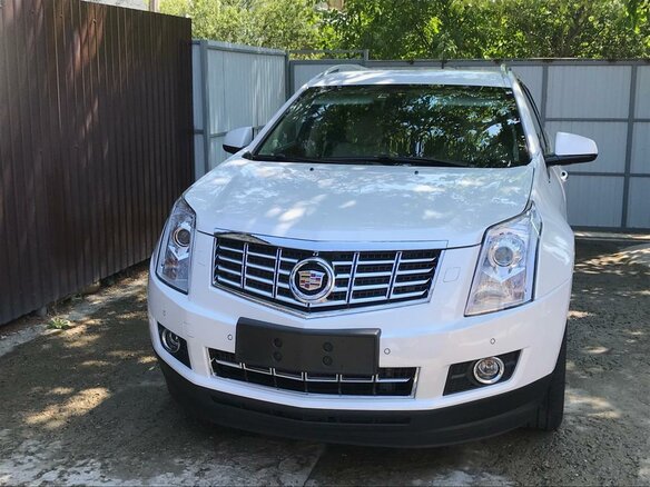 2014 Cadillac SRX II Рестайлинг, белый, 2100000 рублей