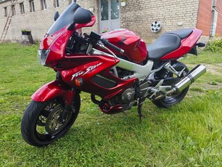 2006 Honda VTR 1000, красный, 390563 рублей, вид 4
