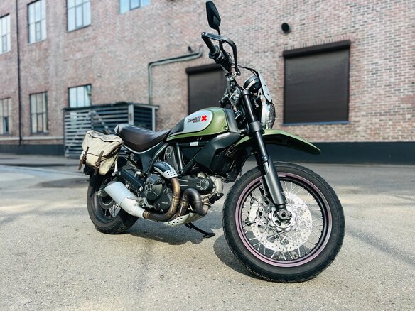 2015 Ducati Scrambler 800, зелёный, 475000 рублей - вид 12