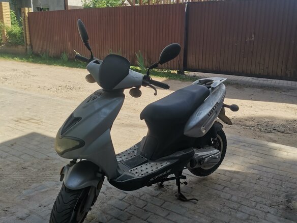 2008 Stels Leader, серый, 65000 рублей