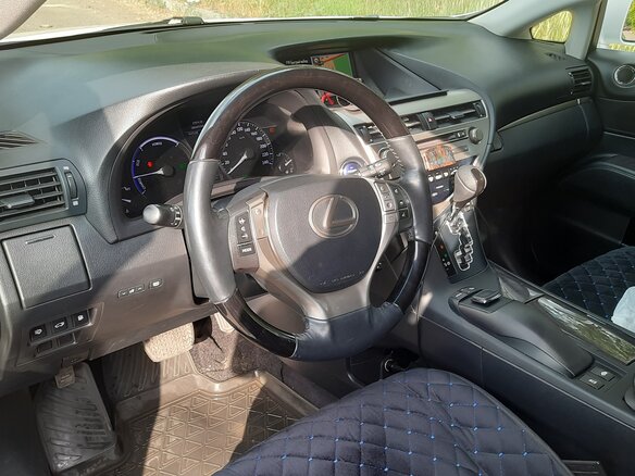 2014 Lexus RX 450h III Рестайлинг, белый, 3250000 рублей - вид 4