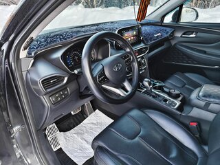 2018 Hyundai Santa Fe IV, чёрный, 2500000 рублей, вид 5