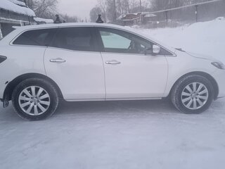 2010 Mazda CX-7 I Рестайлинг, белый, 1150000 рублей, вид 4