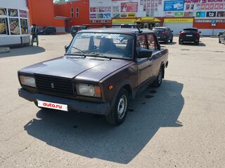 2008 Lada (ВАЗ) 2107, пурпурный, 110000 рублей, вид 1