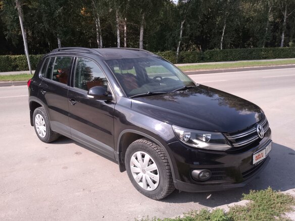 2011 Volkswagen Tiguan I Рестайлинг, синий, 1350000 рублей - вид 8