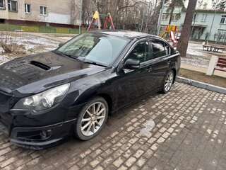 2009 Subaru Legacy GT V, чёрный, 1200000 рублей, вид 1