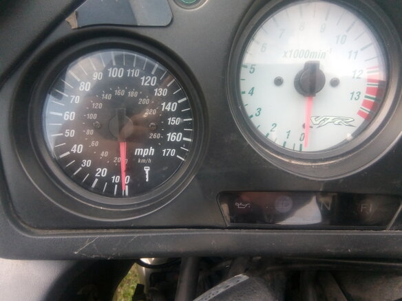 2002 Honda VFR 800, серый, 230000 рублей - вид 2