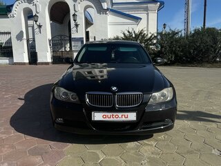 2007 BMW 3 серии 318i V (E90/E91/E92/E93), чёрный, 950000 рублей, вид 2