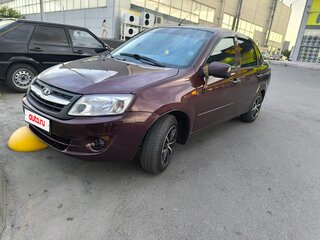 2012 Lada (ВАЗ) Granta I, пурпурный, 450000 рублей, вид 2