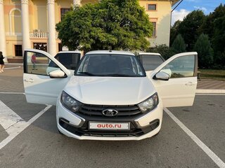 2019 Lada (ВАЗ) Granta I Рестайлинг, белый, 850000 рублей, вид 1