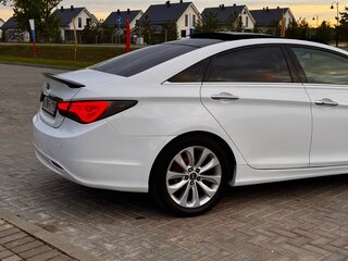 2011 Hyundai Sonata VI (YF), белый, 1195000 рублей, вид 4