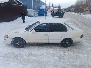 1993 Toyota Corolla VII (E100), белый, 120000 рублей, вид 4