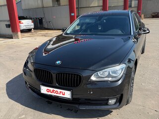 2015 BMW 7 серии Long 750Li xDrive V (F01/F02/F04) Рестайлинг, чёрный, 1400000 рублей, вид 2