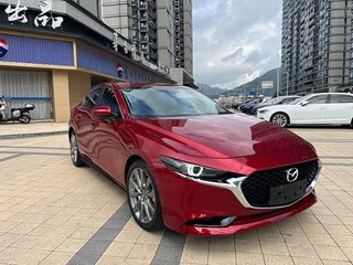 2023 Mazda 3 Axela IV (BP), пурпурный, 1490000 рублей, вид 3