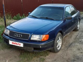 1992 Audi 100 IV (C4), синий, 250000 рублей, вид 1