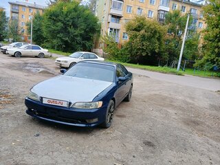 1995 Toyota Mark II VII (X90), синий, 620000 рублей, вид 2