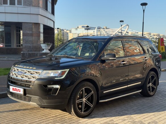 2018 Ford Explorer V Рестайлинг 2, чёрный