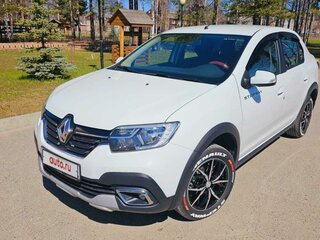 2021 Renault Logan Stepway II Рестайлинг, белый, 1800000 рублей, вид 3